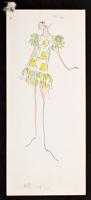 Karl Lagerfeld Fashion Drawing - Sold for $1,560 on 04-18-2019 (Lot 114).jpg